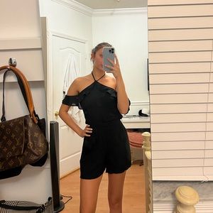 Hollister Black Romper size XS